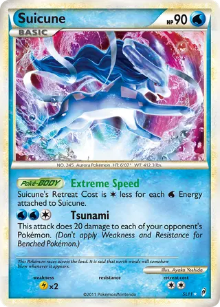 Carta Suicune