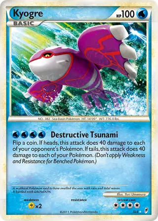 Carta Kyogre