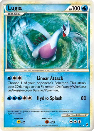 Carta Lugia