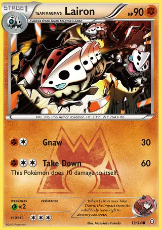 Carta Lairon da Equipe Magma