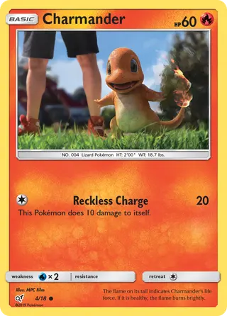 Carta Charmander