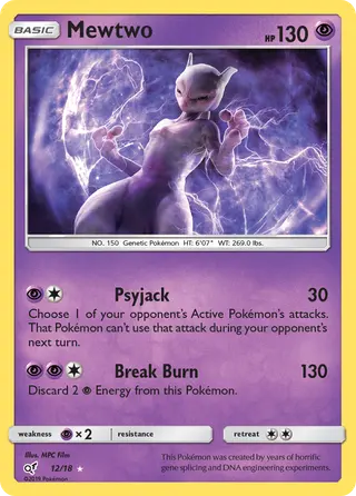 Carta Mewtwo