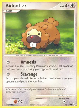 Carta Bidoof