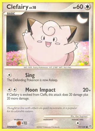 Carta Clefairy