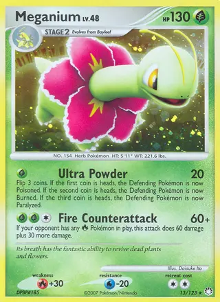 Carta Meganium