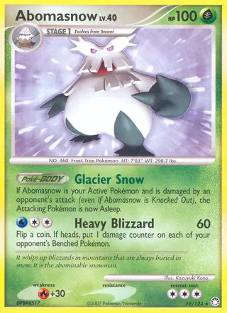Carta Abomasnow