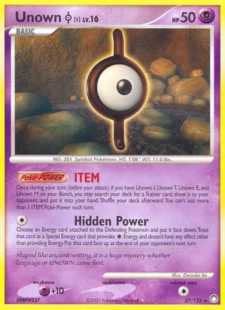 Carta Unown I