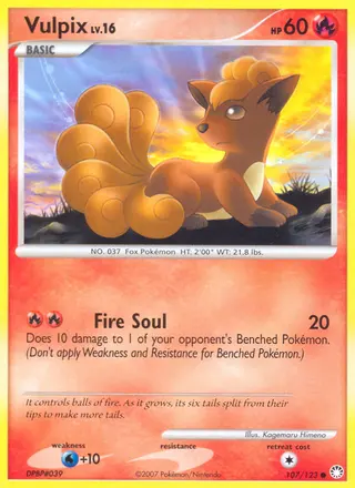 Carta Vulpix