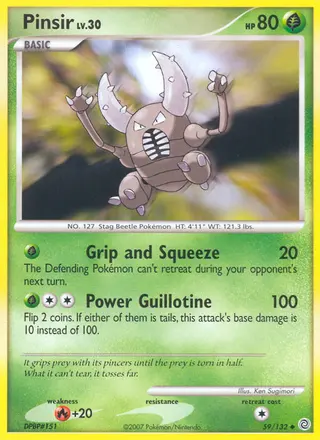 Carta Pinsir