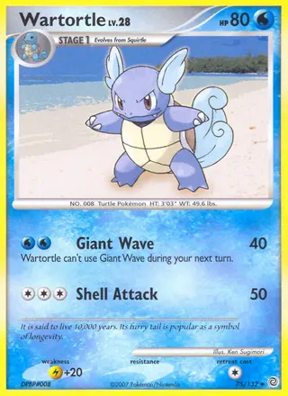 Carta Wartortle
