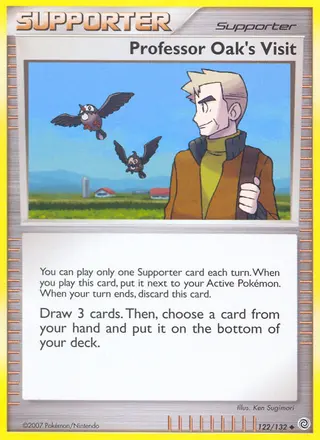 Carta Professor Oak's Visit