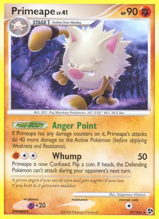 Carta Primeape