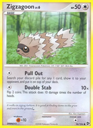 Carta Zigzagoon