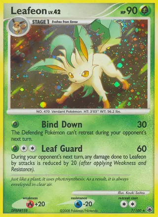 Carta Leafeon