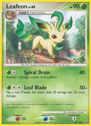 Carta Leafeon