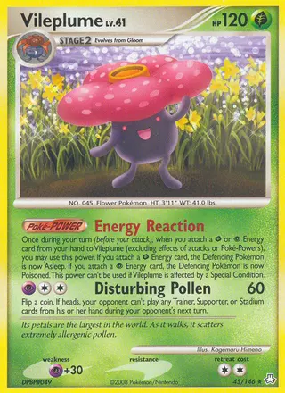 Carta Vileplume