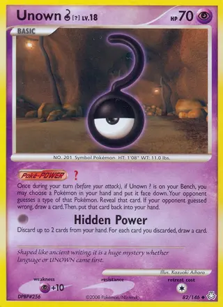 Carta Unown ?