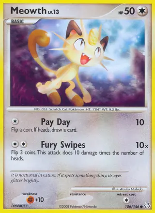 Carta Meowth