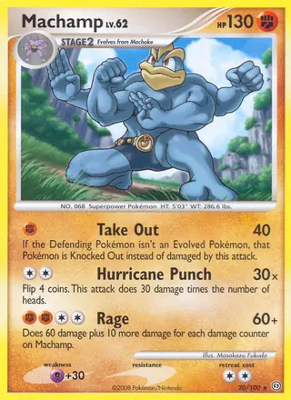 Carta Machamp
