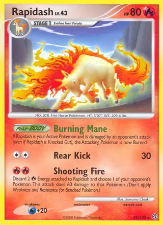 Carta Rapidash