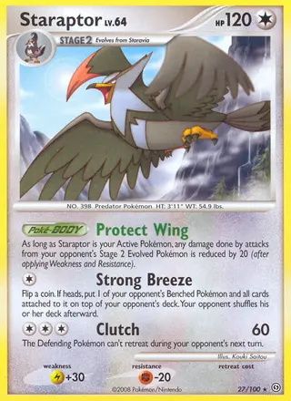 Carta Staraptor