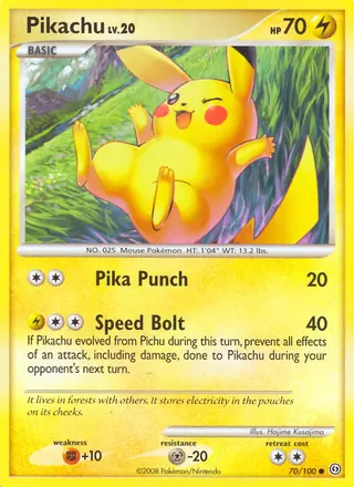 Carta Pikachu