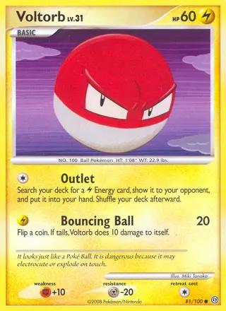 Carta Voltorb