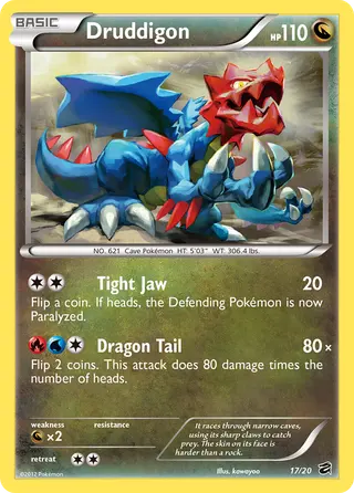 Carta Druddigon