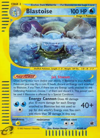 Carta Blastoise