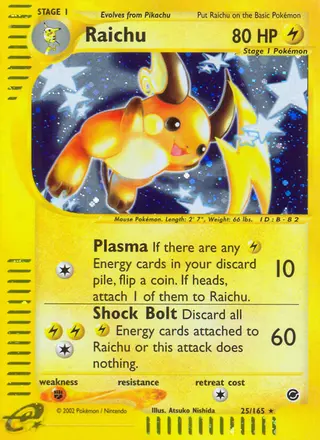 Carta Raichu