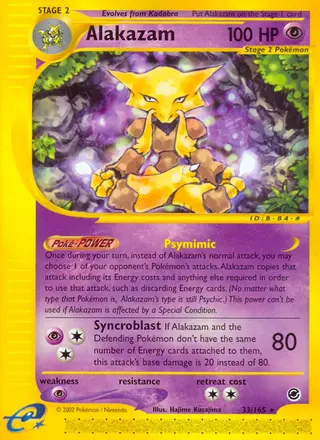 Carta Alakazam