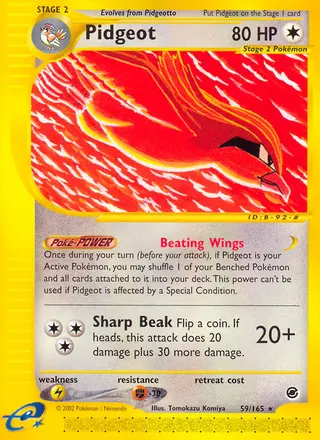 Carta Pidgeot