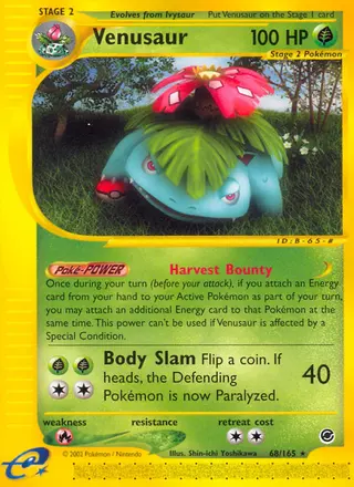 Carta Venusaur