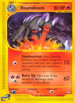 Carta Houndoom