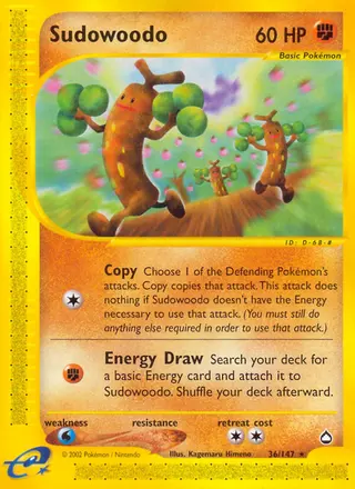 Carta Sudowoodo