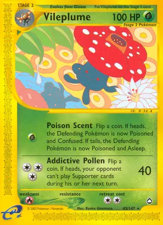 Carta Vileplume