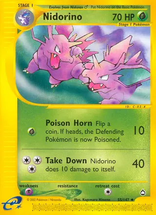 Carta Nidorino