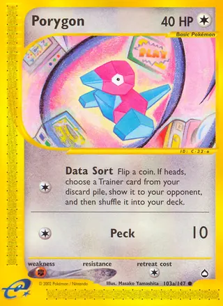Carta Porygon