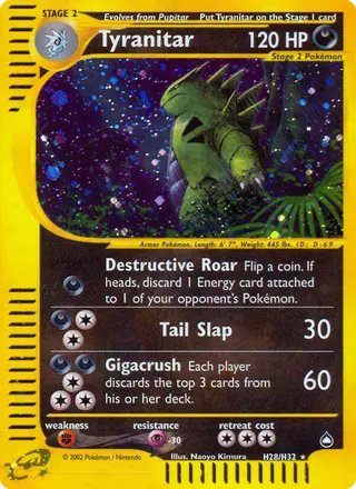 Carta Tyranitar