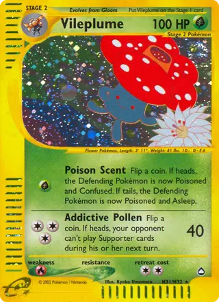 Carta Vileplume