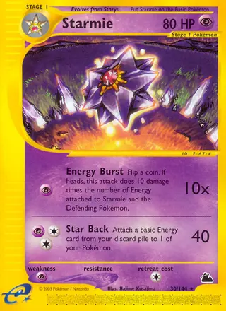 Carta Starmie