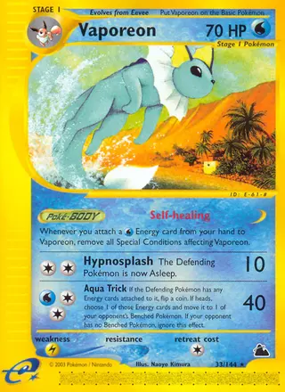 Carta Vaporeon
