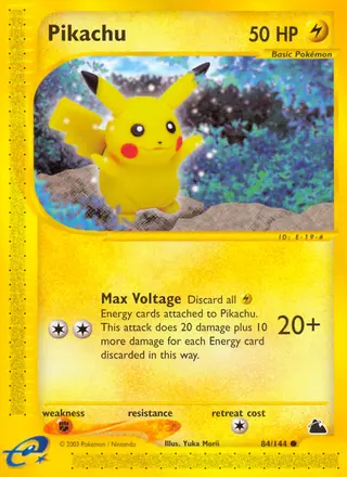 Carta Pikachu
