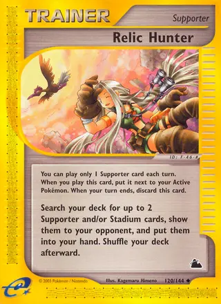 Carta Relic Hunter