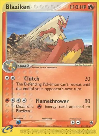 Carta Blaziken