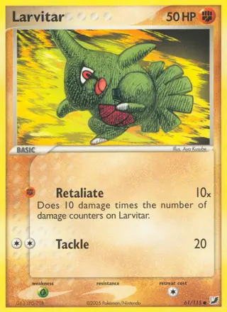 Carta Larvitar