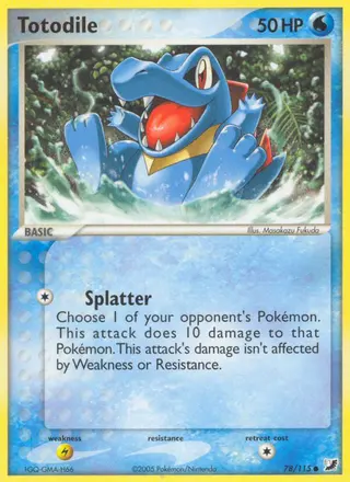 Carta Totodile