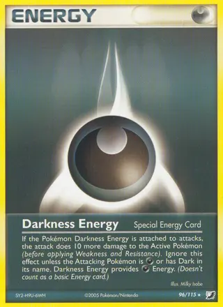 Carta Darkness Energy
