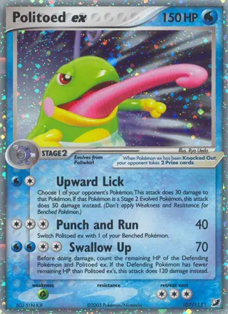 Carta Politoed ex