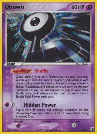 Carta Unown